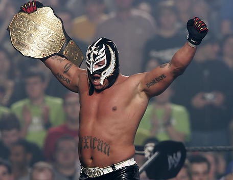 The high Flyging High Flying!
The Ultimate Underdog of The WWE

REY MYSTERIO!