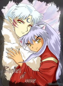  I think that if Sesshomaru could get over losing (Tetsusaiga) to Inuyasha-which will probably never happen-than maybe they could at least tolerate each other. или if 1 of them sacrificed themselves to save the other-which, again, is something Sesshomaru would probably never do-they might instantly start Показ their "brotherly love" in very small doses (a tiny smile, или a knowing look, ect). Although i doubt they'd ever actually hug (in reference to the picture).