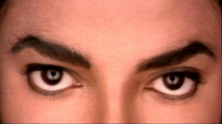  Not to me...Just because this is blue and Michael's eyes were dark brown...Like this...