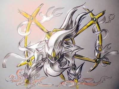 i whould be the god of pokemon-Arceus!!!