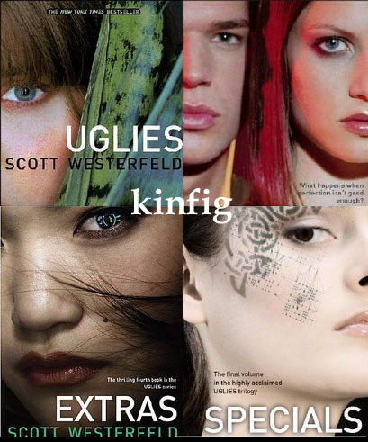 specials by Scot Westerfeld. it is THE BEST book I have EVER read! (and I've read a lot of books)