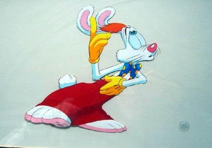  This is very weird, but mine was Roger Rabbit. I know, I know, he's an animal cartoon but there was just something about him. haha I found him to be very hilarious and charming. :) I was like 5 of 6.