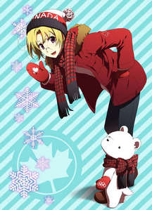 Canada/Matthew Williams

He's just so cute! I mean look at him! And his little bear too!>w<