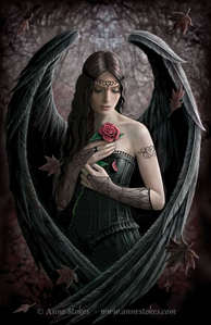  i प्यार angels, completely obssesed with them. but i preffer 2 b a Fallen एंजल a.k.a evil angel. प्यार it xoxo