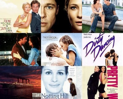  The Notebook (made me cry), 타이타닉 (Made me cry), Ghost (Made me cry), The Curious Case of Benjamin Button, Dirty Dancing, Notting Hill...
