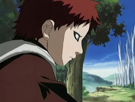  I 爱情 Gaara because of his attude and my boyfriend even likes him so much that he named himself after him :P