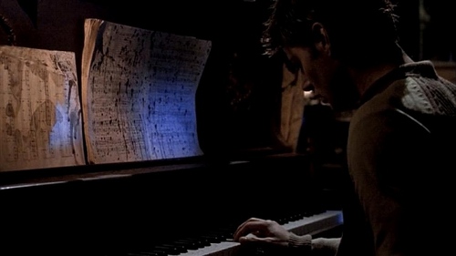  I heard somewhere that it was Jensen playing (2 weeks of learning), however I also heard that after he spent the 2 weeks solid learning the piano, had it all worked out, but then they decided last मिनट to use someone else's hands to play it. Either way, he did learn the पियानो and was apparently very good XD Is there nothing this guy can't do? [x] Act [x] Sing [x] Play पियानो [x] Play गिटार [x] Is INCREDIBLY hot... I dunno... he seems pretty perfect to me =P