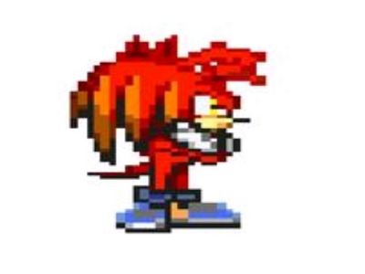  name:flame age:11 species:cat(yes i know hes a knuckles recolour)