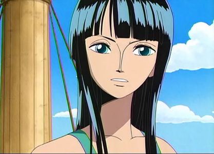 Nico Robin from One Piece. She's the best character in the best anime ever