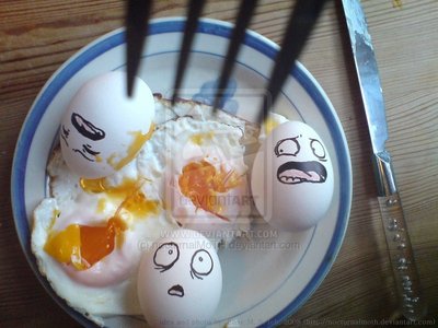  lol. Poor Eggs XD