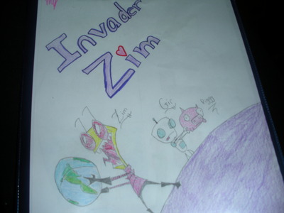  Welcome to the war spot! Have fun My lovely picture of Zim and GIR <333