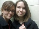  Well, if i HAD to pick one, it would be Mallory Mathews, or likebutter on here: http://www.fanpop.com/fans/likebutter yeah lol she's on the left im on the right