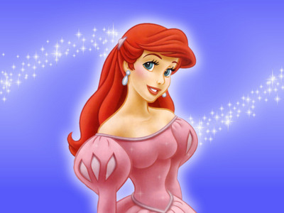  in cartoon movie cinderela is most beautiful and in pictures ariel is cutest