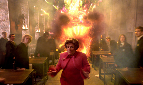  Absolutely yes !! I don't think at dangers at all ... and "Mrs" Umbridge is EVIL !!