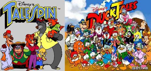  i used to watch talespin and ducktales :D