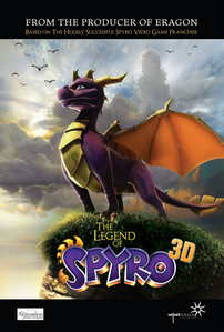  NOT ANY MOAR!!!! XD It was originally going to be made through a company called Velvet Octopus. They were responsible for Dr.DoLittle 4 (Never Heard of it??? my point exactly....) and Eragon. I was recently informed that the Writers dicho that the movie was canceled!!!! I sugest going to the Legend of Spyro foros at ActivisionBlizzard here: http://forums.vgames.com/viewtopic.php?f=35&t=6261&sid=94a4d5c8d41de339d885b2f8ea220239&start=80