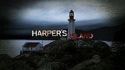  Harper's Island....It's a horror show, that's why the logo id kinda dark and creepy