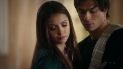  Damon And Elena From The Vampire Diaries!
