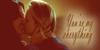  Definitely Calzona. Callie & Arizona from Grey's Anatomy. They are just completely perfect for each other. :]