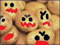  the potatoes roubou your baby!?!?! OMG! how did it happen!?!?!