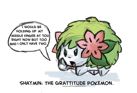  Well I find this Pokemon pic very funny...from gratitude pokemon to attitude pokemon><