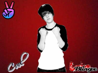  justin bieber because he is SO cute!