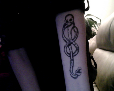  I has skills at being death eater. I is joking.