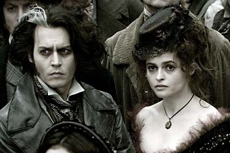 sweeny Todd!!!!! both acting and singing! a great match for johnny :)