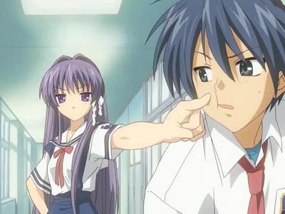 *I'll [i]always[/i] be obsessed with Ranma 1/2*

But at this moment...

Clannad! <3

*poke*
