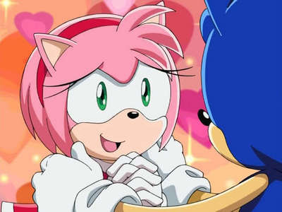  SONAMY For EVER!Sonic unleashed [Sonic showed LOve feelings for amyrose