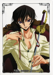  mine is lelouch of the rebellion because for me he is the coolest guy xD
