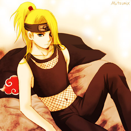  Deidara dud he is soo hot and awesome sexyyy just like he is in this picture. and I want Deidara to be my man.