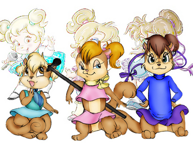 i dont get it in the cartoon series the chipettes are mor like people but  in the movie they look like chipmunks how dose that happen - Alvin and the  Chipmunks Answers -