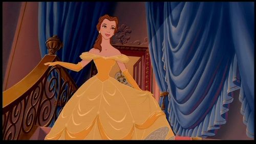 Belle you look just like her she's your favorite disney princess too you have a beautiful singing voice and you know you want to get your hands on her dress