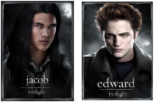  When people ask if you're Team Edward или Team Jacob...