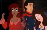  I think wewe know I agree with wewe I asked this over on the Enchanted spot. Ariel-Gieselle, Eric-Robert, and Vanessa is Nancy.