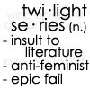  Well yes, that does annoy me, but we do the same thing with Anti-Twilight icons. Like this: