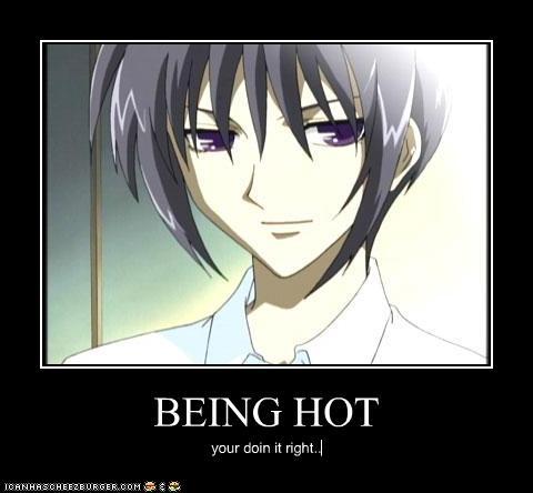  That's a hard question!There's like all of the boys from Fruits Basket,Zero from Vampire Knight,L from Death Note..I don't know..ummmm...I choose,Yuki Sohma!