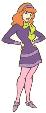 Daphne Blake from Scooby Doo, she kinda looks like Aurora
