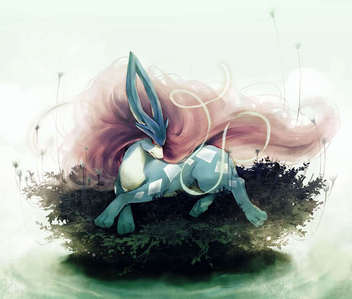  It would definitely be Suicune, she's my favorite!:D