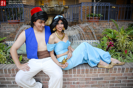  Aladdin và cây đèn thần and Jasmine^^