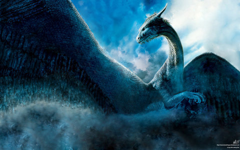  I'm not the biggest Eragon fan but I l’amour how Saphira looks..