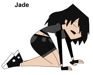 Thanks for savin' me a spot Jay-san!!!
~~

Name: Jade

Age: 17

Crush: Same as Rayven's (Jade needs a BF)

Friends: Gwen, Izzy, Bridgette, Sierra, and Duncan

Enemies: Justin, Evs, Heather, and Leshawna 

Bio: Loner, Artistic, Creative, Cooperative, and Outgoing 

Fear: Heights

Strengths: What? =O

Piccy: =DDD