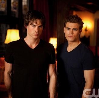  Stefan and Damon, can't just choose one... Edward and Jacob can share सेकंड place.