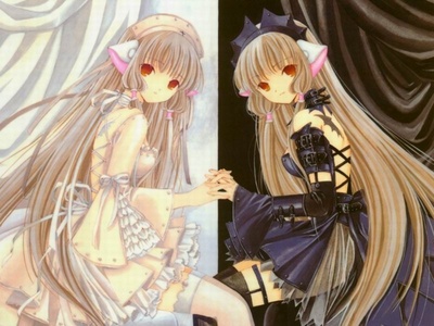  Chii and Freya from Chobits!! ;)