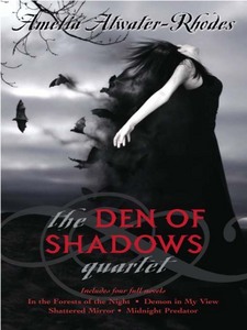  the sarang, den Of Shadows quartet? I just started membaca a little bit and im totally addicted, but im not finished. either way, anda should check it out sometime. :)