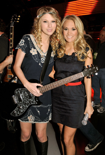 Taylor Swift and Carrie Underwood :))