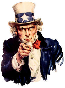  Here is something for ya... UNCLE SAM NEEDS bạn TO STOP POINTING FINGERS