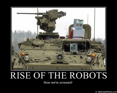  ROBOTS!!!!! IN A STRYKER!!!!!!!!!! RUUUUUUUUUUUU.... Sorry what?