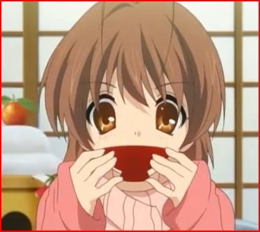  Mine is Nagisa drinking alcohol for the first time.